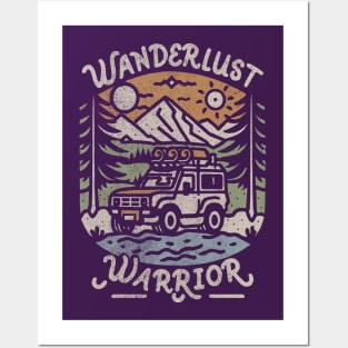 4x4 Wanderlust Warrior Posters and Art